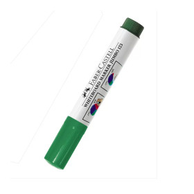 Plumón Pizarra Faber-Castell 123 Jumbo Desechable Verde