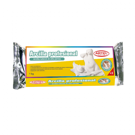 Arcilla Artel Profesional Blanca 1 Kg
