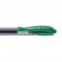 Bolígrafo Gel Pilot Roll Ball G-2 Retráctil 0.7 mm Verde
