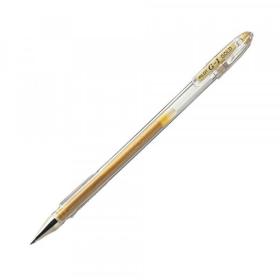 Bolígrafo Pilot Roll Ball g-1 0.7 Recargable Dorado