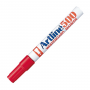 Plumón de Pizarra Artline 500 Punta Redonda Recargable Rojo