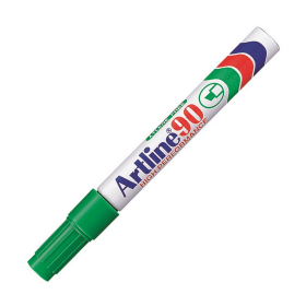 Marcador Permanente Artline 90 Recargable Verde