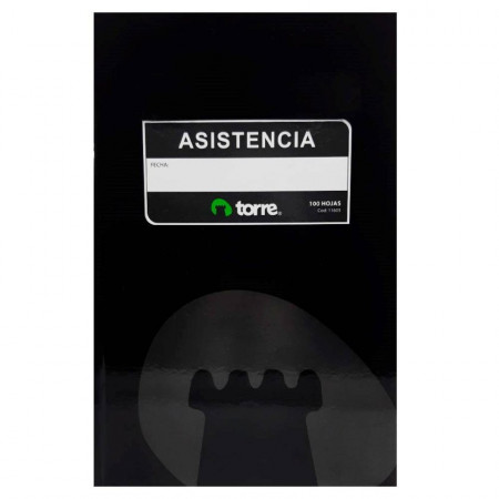 Libro Asistencia Torre At-500 100 Hojas