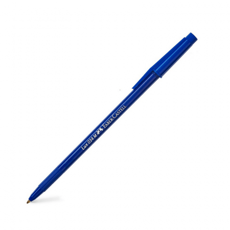 Lápiz Pasta Faber Castell Punta Media Azul