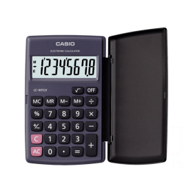 Calculadora Básica Bolsillo Casio 8 Dígitos Lc-401