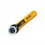 Cuchillo Circular Rotativo Olfa Rty-2G Amarillo. Negro