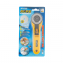 Cuchillo Circular Rotativo Olfa Rty-2G Amarillo. Negro