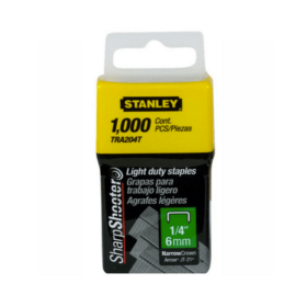 Corchetes Stanley Tra204T 1/4'' Caja de 1000 Unidades