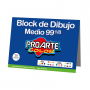 Block Dibujo Proarte 99 1/8 20 Hojas