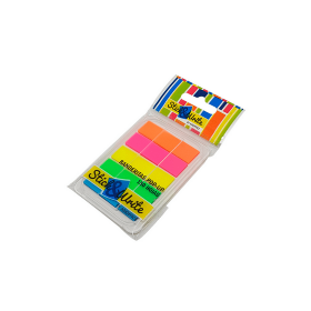 Separador de Página Stick & Write Banderita Pop-Up 5 Colores Neón 150 Hojas 12x44 mm