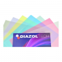 Mica Encuadernar Diazol Carta Fantasía Celeste 100 Hojas