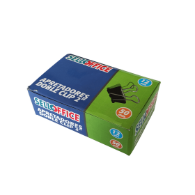 Doble Clip Selloffice 51 mm Caja de 12 Unidades