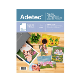 Papel Foto Adetec Brillant Inkjet Carta 170 g 20 Hojas