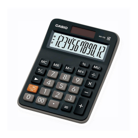 Calculadora Básica Casio Escritorio 12 Digitos MZ-12 MX-12