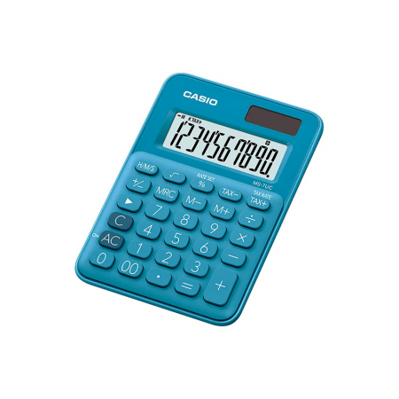 Calculadora Básica Casio Ms-7 Hms Escr/S 10 Dígitos