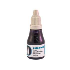 Tinta para Tampón Automatik 711 25 ml Negro