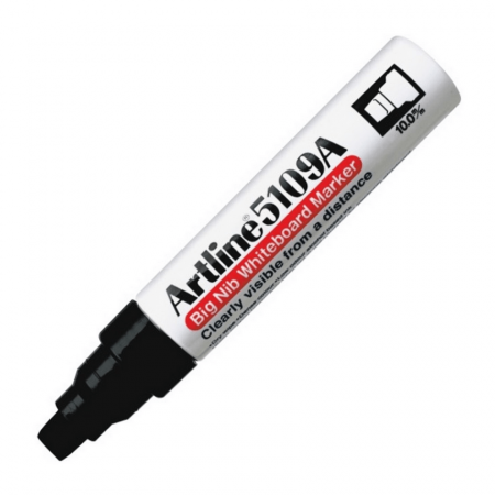 Plumón de Pizarra Artline 5109A Jumbo Recargable Negro