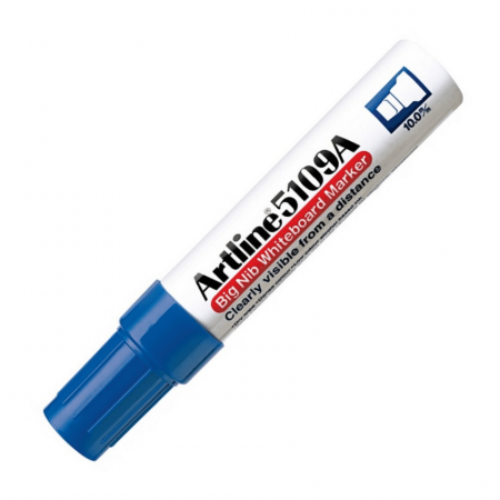 Plumón de Pizarra Artline 5109A Jumbo Recargable Azul