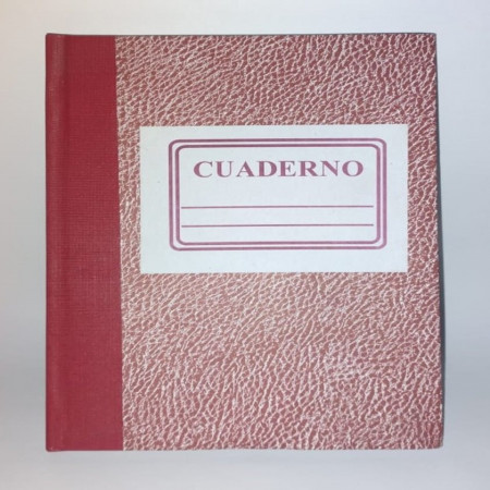 Cuaderno Empastado Foliado Liso 100 Hojas