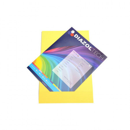 Papel Fotocopia Diazol Color Carta Amarillo 500 Hojas