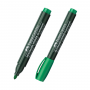 Marcador Permanente Faber Castell 52 Punta Redonda Verde