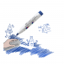 Plumón Pizarra Faber-Castell 123 Jumbo Desechable Azul