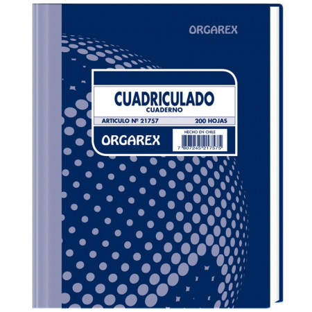 Cuaderno Orgarex M7 200 Hojas