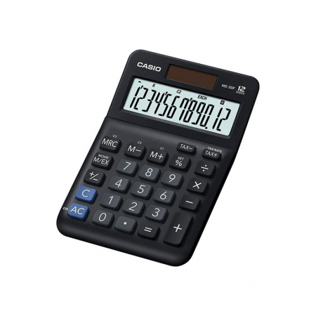 Calculadora Básica Escritorio Casio 12 Dígitos MS-20F