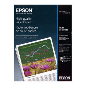 Papel Epson Carta Alta Resolucion S041111 95 g 100 Hojas