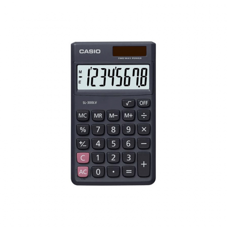 Calculadora Básica Bolsillo Casio 8 Dígitos Sl-300