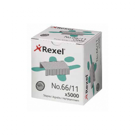 Corchetes Rexel 66/11 Caja de 5000 Unidades