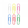 Clips Plásticos Hand Colores 33 mm Caja de 100 Unidades