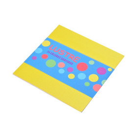 Papel Lustre Halley 10x10 cm Surtidos 24 Hojas