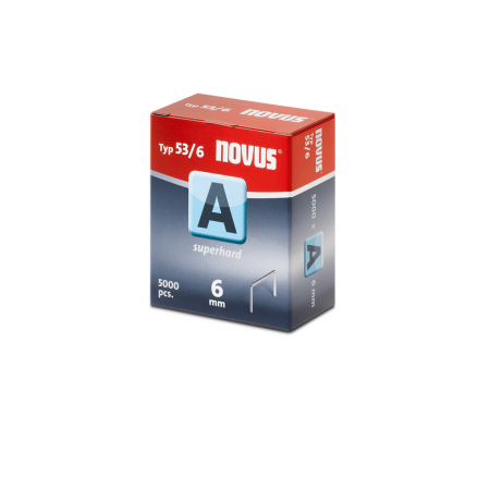 Corchetes Novus 53/6 Caja de 5000 Unidades