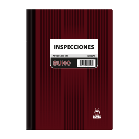 Libro de Registro Buho Inspecciones N° 147 16 Hojas