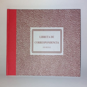 Libreta Correspondencia 100 Hojas