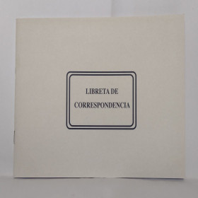 Libreta Correspondencia 50 Hojas