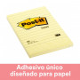 Nota Adhesiva 3M Post-It 660 Lineado 10X15 Amarillo