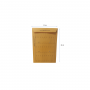Sobre Saco Teknofas Interofic con Velcro 25X36 cm Amarillo 50 Unidades