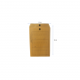 Sobre Saco Teknofas Interofic con Velcro 25X36 cm Amarillo 50 Unidades