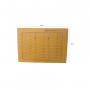 Sobre Saco Teknofas Interofic con Velcro 25X36 cm Amarillo 50 Unidades