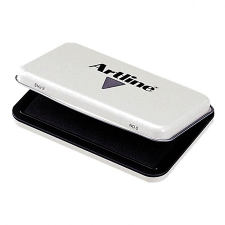 Tampón Artline Dactilar Metalico Negro