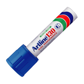 Marcador Permanente Artline Poster Marker 130 Recargable Azul