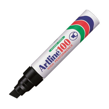 Marcador Permanente Artline 100 Recargable Negro