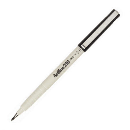 Lápiz Fibra Artline 210 0.6 mm Negro
