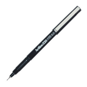 Lápiz Fibra Artline 220 0.2 Negro