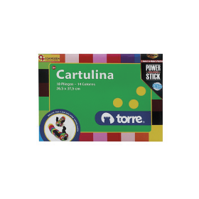 Carpeta con Cartulina Torre 18 Pliegos