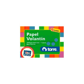 Carpeta Arte Torre Papel Volantín 10 Hojas