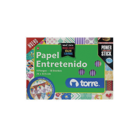 Carpeta Arte Torre Papel Entretenido