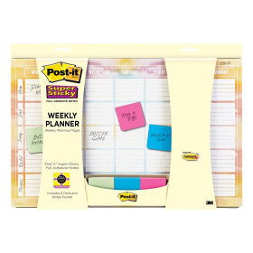 Planificador 3M Post-It Semanal Aqua 31X40 cm